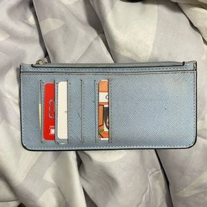 Light blue wallet